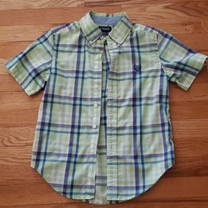 Chaps short sleeve button down shirt